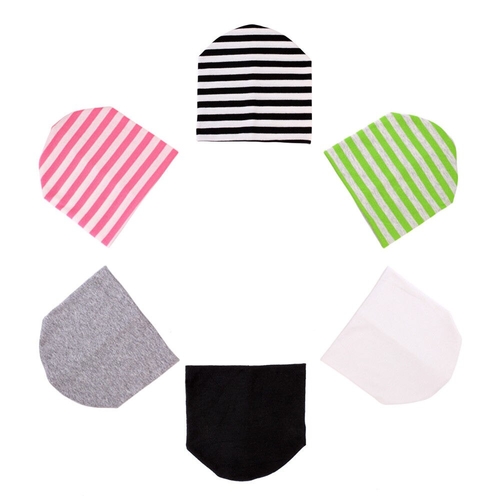 1Pcs Newborn Baby Boys Girls Simple Stripes Beanie