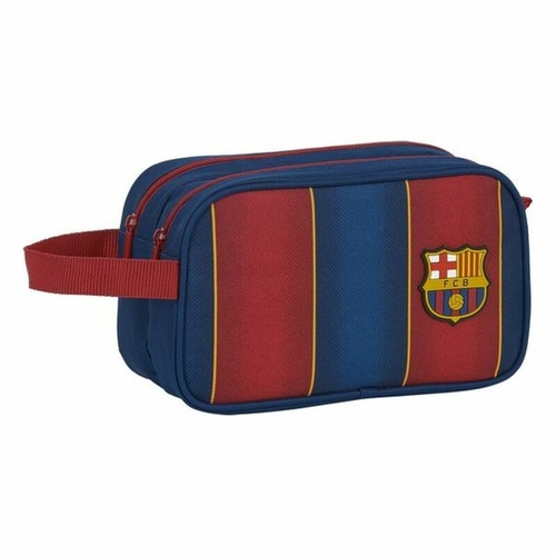 School Toilet Bag F.C. Barcelona 20/21 Maroon Navy Blue