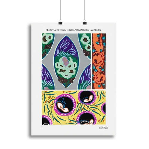 Pattern 01 Canvas Print or Poster