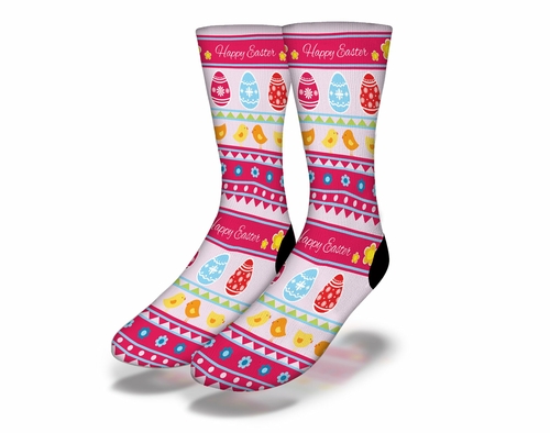 Main HAPPY EASTER EGGS & PEEPS Cute Easter Socks image