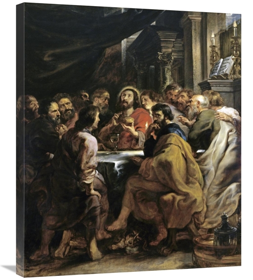 Global Gallery GCS-282786-30-142 30 in. The Last Supper Art Print - Pe