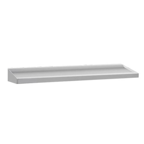 AJW U795-12 Shelf With Embossed Tray- 12 L In.