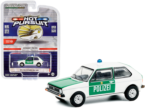1974 Volkswagen Golf Mk1 \Polizei\" Berlin (Germany) Police Car White