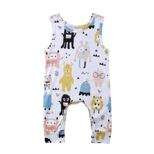 Newborn Baby Boys Girls Casual Romper