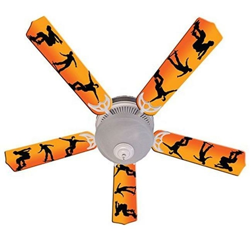 Ceiling Fan Designers 52FAN-KIDS-RSS2 52 in. Radical Skateboards Ceili