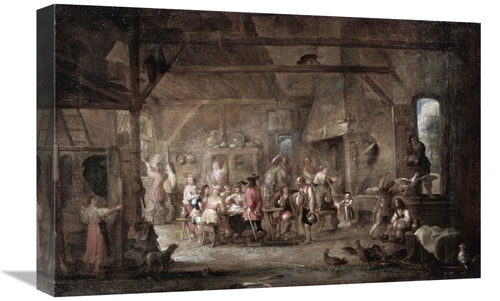 Global Gallery GCS-281452-22-142 22 in. At the Bar Art Print - Corneli