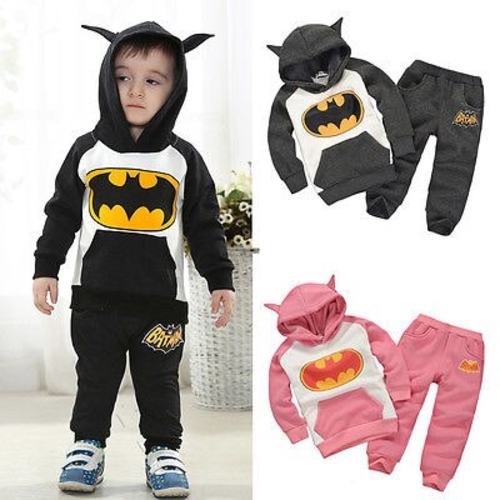 Baby Kids Boys Girls Clothes Children Cartoon