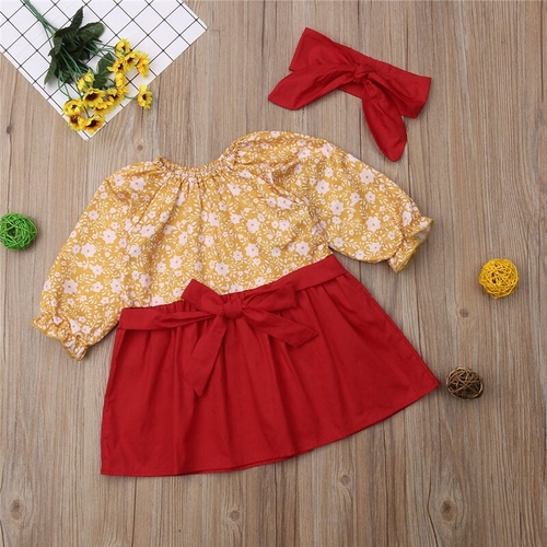 Pudcoco High Quality Kids Toddler Baby Girls Long