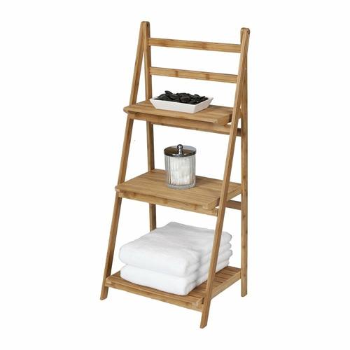 Creative Bath Products 34034 3 Shelf Folding Tower