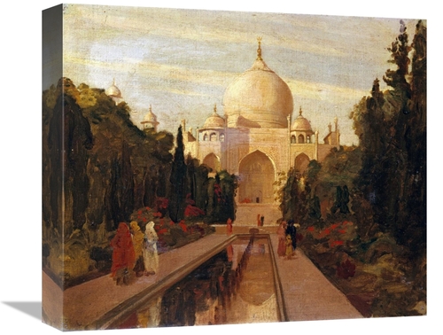 Global Gallery GCS-267052-16-142 16 in. The Taj Mahal Art Print - Vale