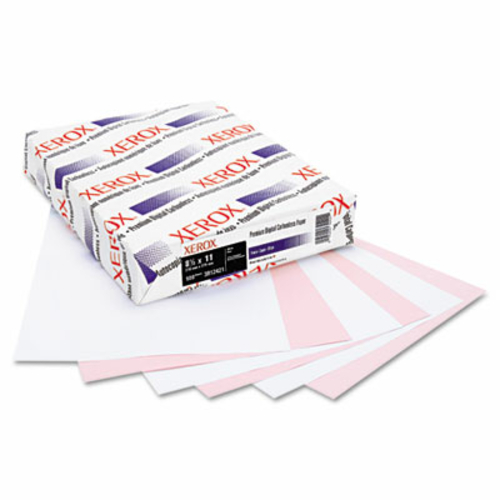 Xerox 3R12421 Premium Digital Carbonless Paper- 8-1/2 x 11- White/Pink