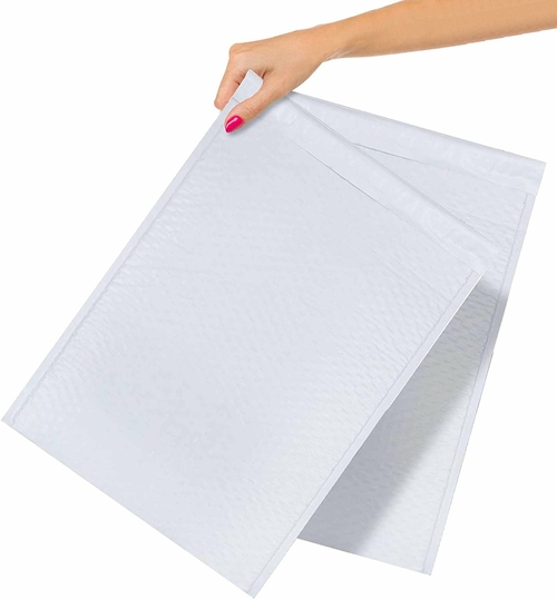 100 Pack Poly Bubble Mailers 10.5 x 16 Airjackets Padded Envelopes 10