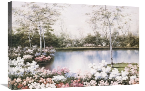 Global Gallery GCS-393933-2030-142 20 x 30 in. White Birches Art Print