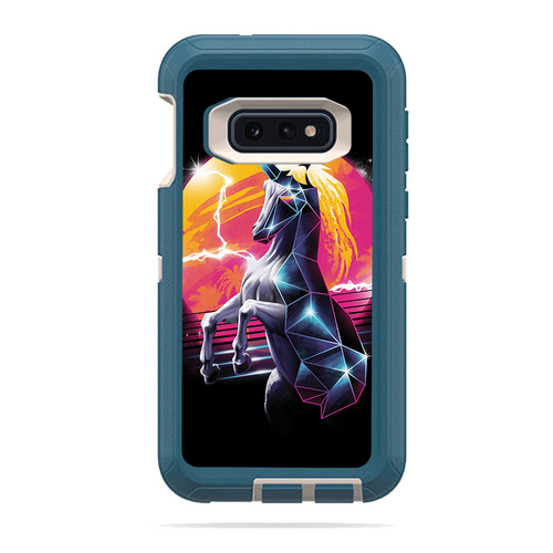 MightySkins OTDESG10E-Unique Unicorn Skin for Otterbox Defender Samsun