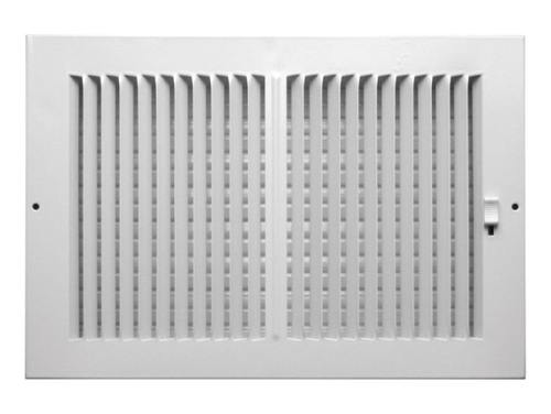 Truaire C102M12X08 2 x 08 in. 2 Way Supply Sidewall or Ceiling Registe