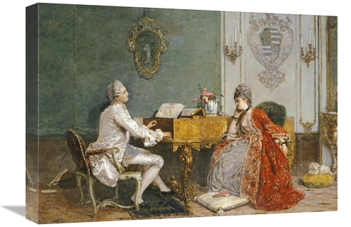 Global Gallery GCS-266618-22-142 22 in. The Private Recital Art Print 