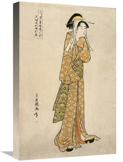 Global Gallery GCS-266269-22-142 22 in. The Streetwalker Okane Art Pri