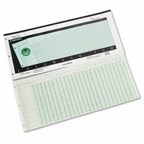Wilson Jones G7225A Accounting Pad/25 6-Unit Columns  11 x 24 1/4  50-