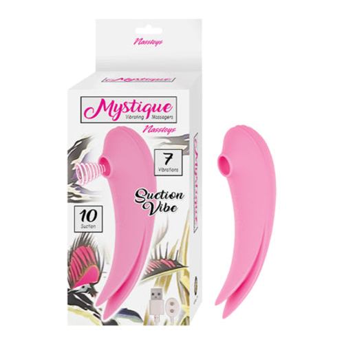 Nasstoys Mystique Suction Vibe Rechargeable Dual Ended Silicone