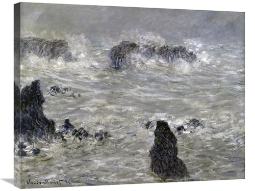 Global Gallery GCS-278709-30-142 30 in. Storm Off the Coast of Belle I