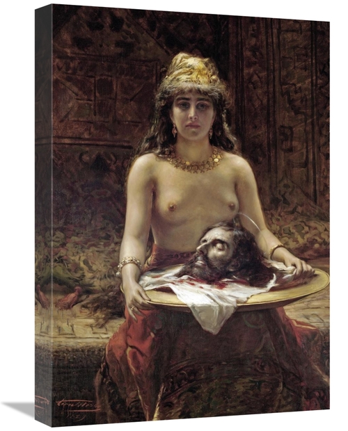 Global Gallery GCS-268090-22-142 22 in. Salome Art Print - Leon Herbo