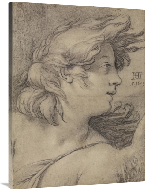 Global Gallery GCS-456085-3040-142 30 x 40 in. Bust of an Angel Art Pr