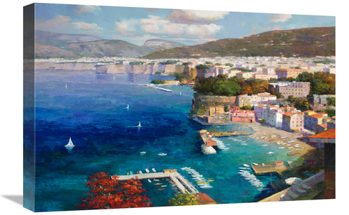 Global Gallery GCS-132597-1624-142 16 x 24 in. French Riviera Art Prin