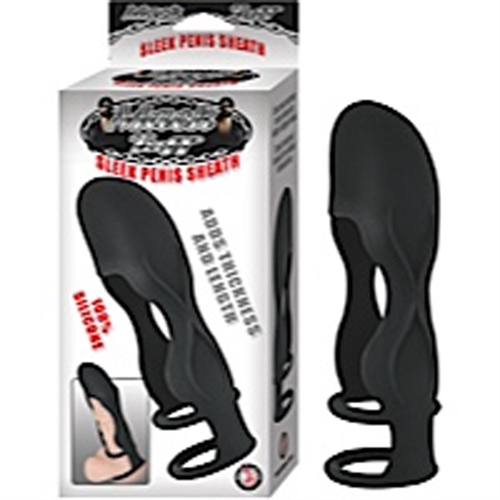 Mack Tuff Sleek Penis Sheath - Black