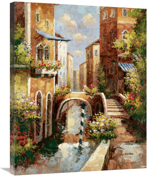 Global Gallery GCS-129794-2432-142 24 x 32 in. Venice Canal II Art Pri