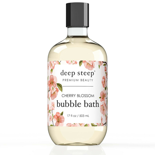 17oz Bubble Bath- Cherry Blossom- Deep Steep