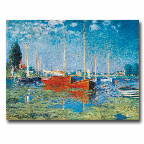 Artistic Home Gallery 1216AM707SAG Argenteuil by Claude Monet Premium 