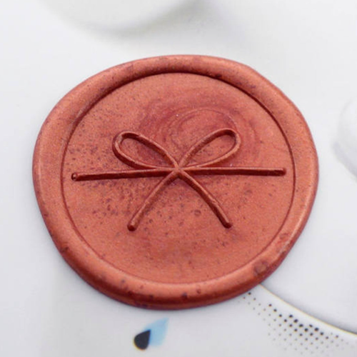 Gift Bowknot Metal Stamp / Wedding Wax Seal Stamp