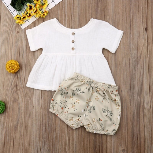 Pudcoco Fashion Summer Infant Baby Girl Newborn