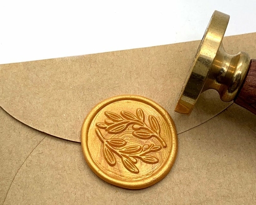 Leaves Wax Seal Stamp - Leaf Sealing Wax Stamp - Leaves Wax Seal