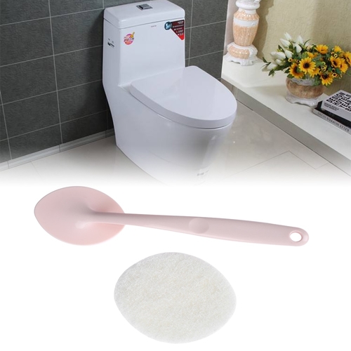 1PC Replaceable Sponge Toilet Cleaning Brush Long