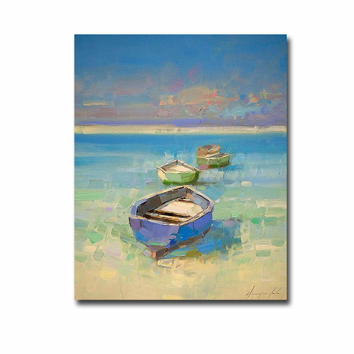 Artistic Home Gallery 1620F854IG Caribbean Beach by Vahe Yeremyan Prem