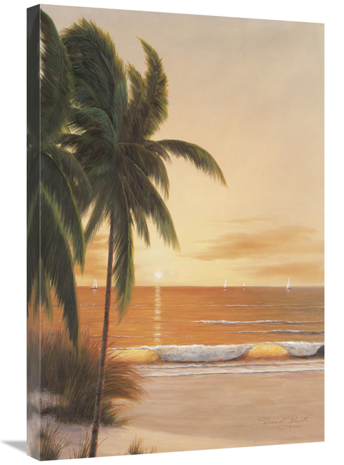 Global Gallery GCS-131392-2030-142 20 x 30 in. Golden Glow Art Print -