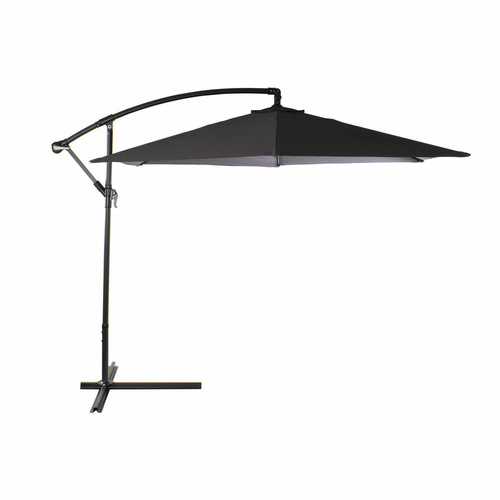 Sunshade DKD Home Decor Grey Polyester Steel (300 x 300 x 250 cm)