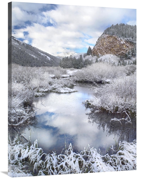 Global Gallery GCS-452086-3040-142 30 x 40 in. Boulder Mountains & Sum