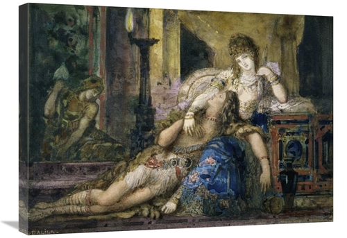 Global Gallery GCS-278780-30-142 30 in. Samson & Delilah Art Print - G