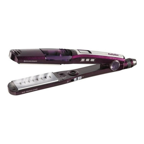Ceramic Hair Iron with Steam Babyliss ST395E Black Violet