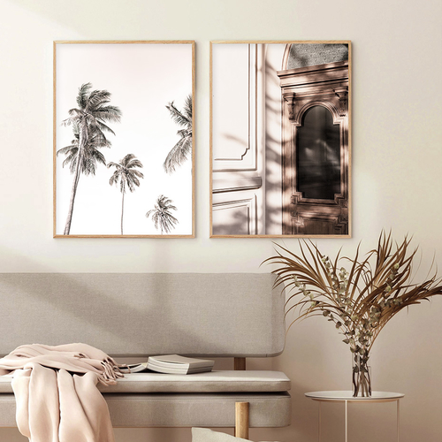 Palm Tree Landscape Canvas Painting Wall Art