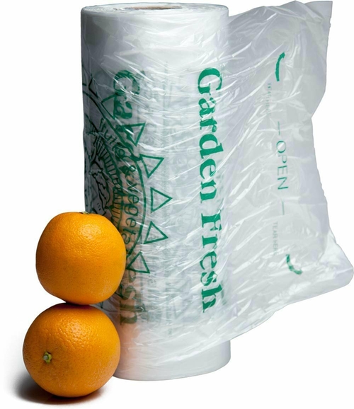 Pack of 2600 Produce Bags Clear 11 x 17. Ultra Thin Polyethylene Bags