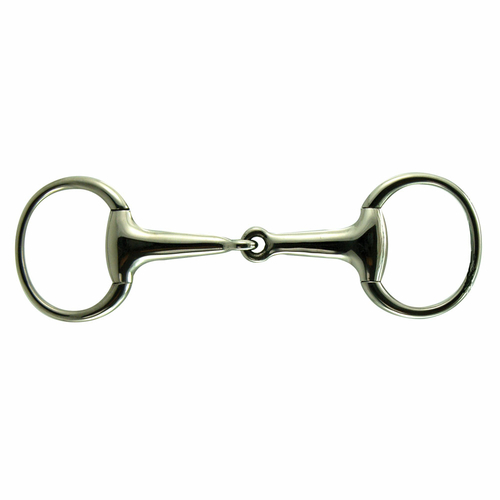Coronet 211151 5.75 in. Hollow Mouth Round Ring Eggbutt Bit