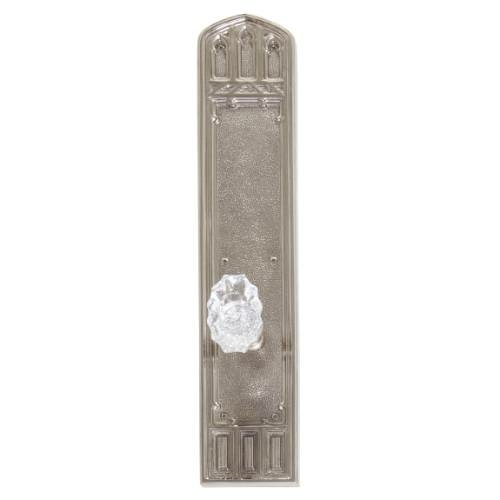 Brass Accents D04-K584A-SVN-610 Interior Door Plate Passage Set  2.75 