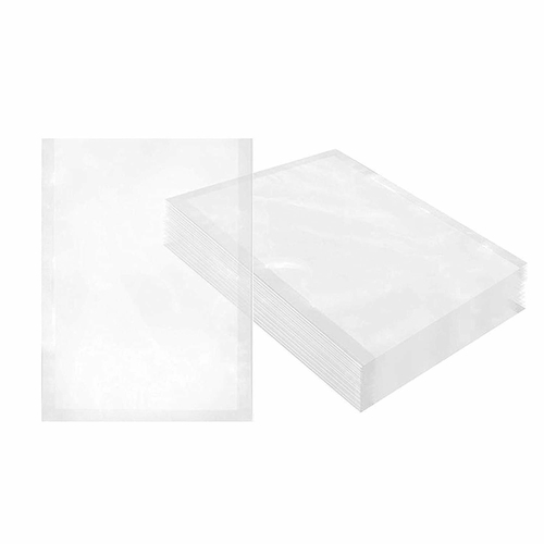 Pack of 500 Laminated Vacuum Pouches, Clear 12 x 18. Poly-Nylon Vacuum