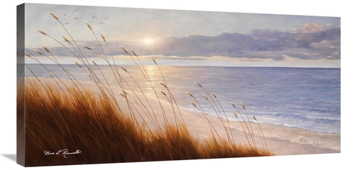 18 x 36 in. Coast Line Art Print - Diane Romanello