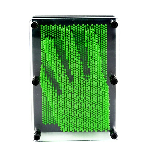 Azimport TGAP Green Plastic Pin Art - Green