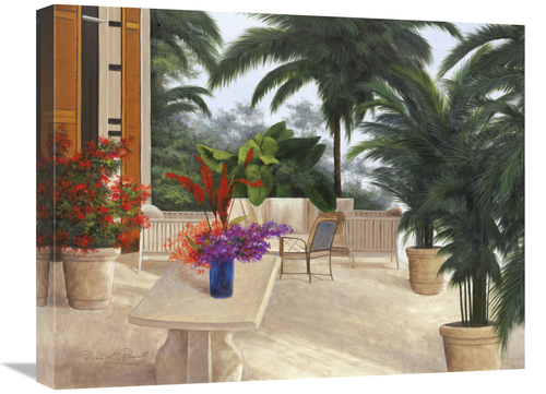 Global Gallery GCS-130656-2024-142 20 x 24 in. Private Patio Art Print