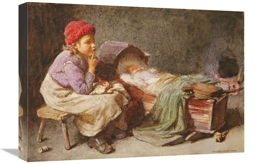 Global Gallery GCS-266525-22-142 22 in. Hush, Hush Art Print - Joh